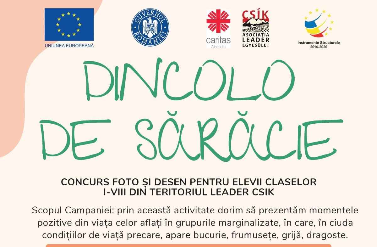 Dincolo de sărăcie - concurs foto și desen
